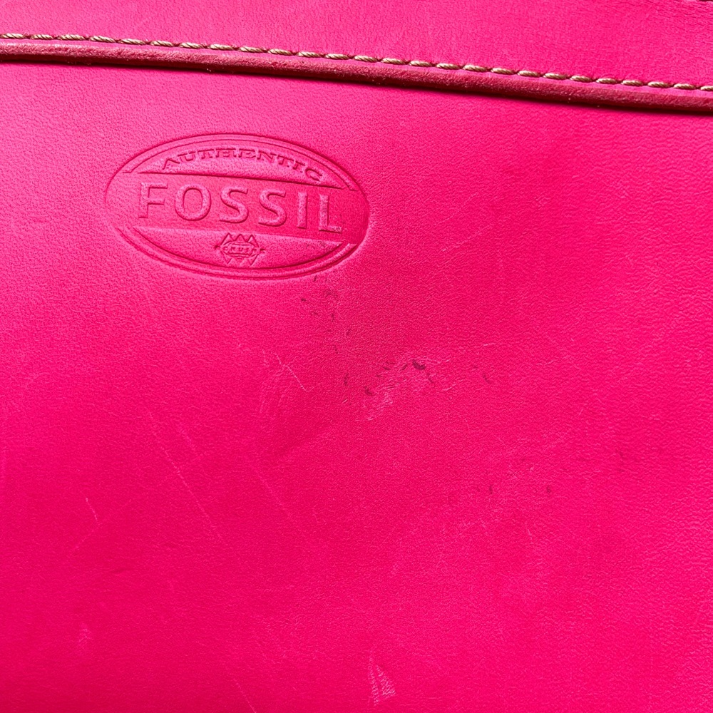 FOSSIL AUSTIN hot pink bag - Picture 6 of 12